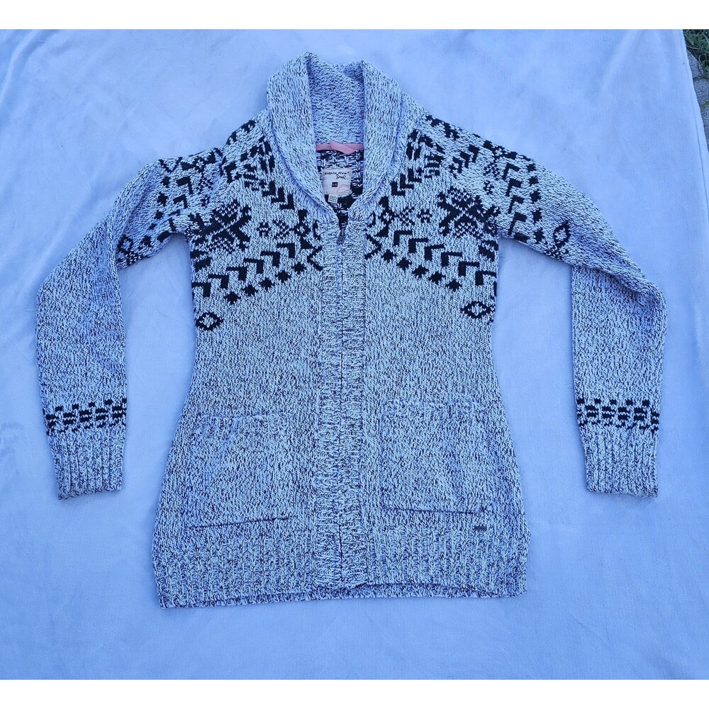 Triple Five Soul Hoodie Mens large Zip Up Cardigan Sweater